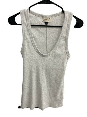 Universal Thread Medium Slim Fit Gray Tank Top Athleisure Clean Girl NWT
